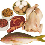 grains seeds red meat